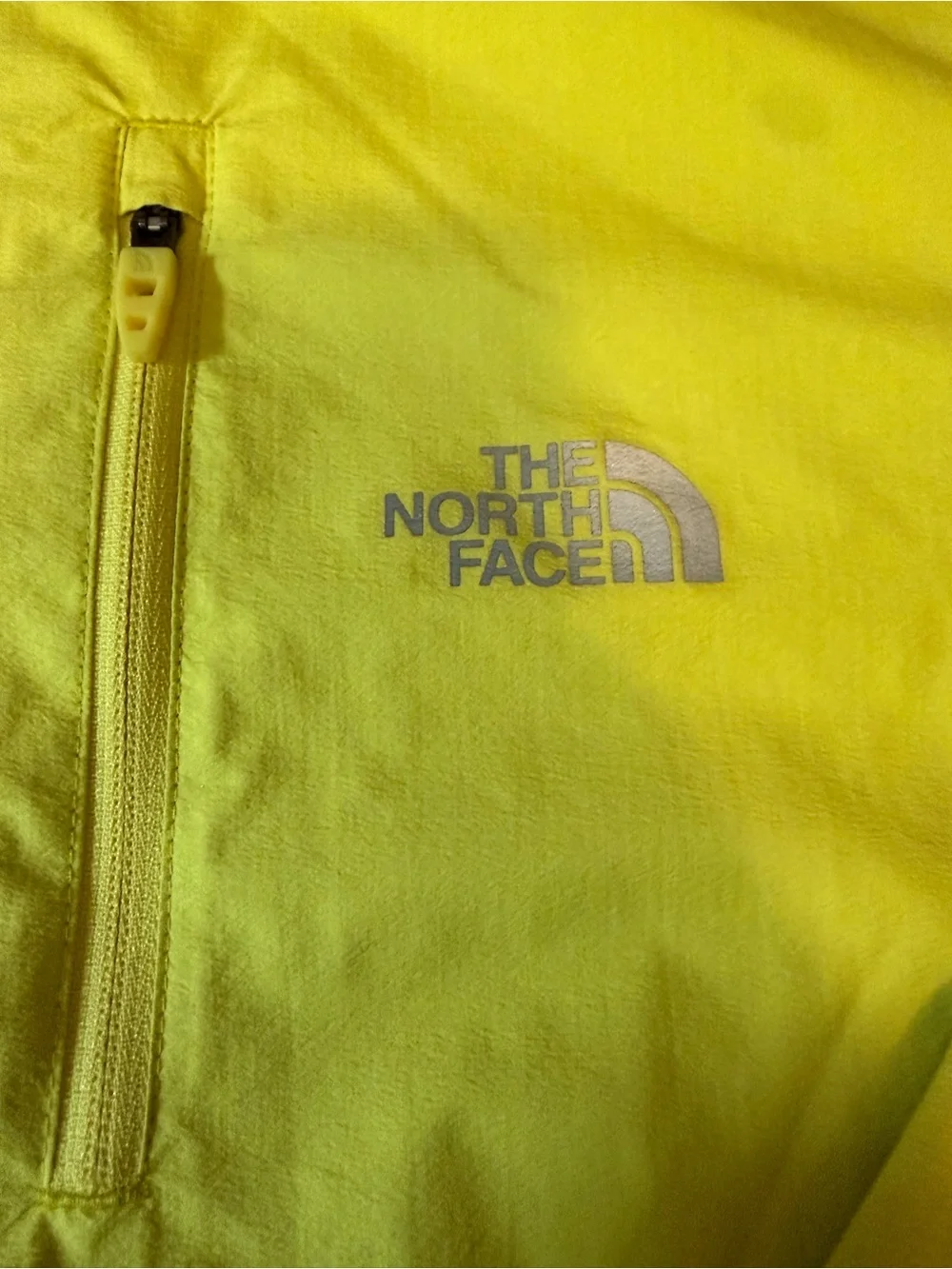 The North Face Men’s Yellow and Black Lightweight Jacket